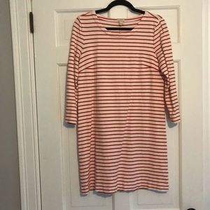J. Crew Striped Shift Dress